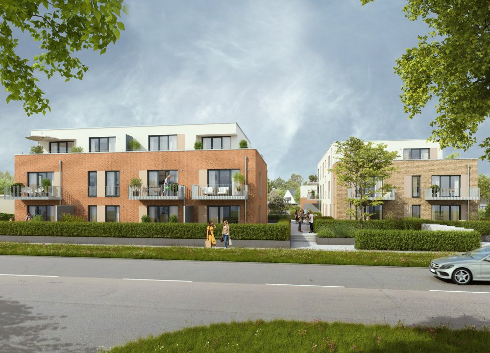 Image new build property Quartier Fuchsbau Rellingen / Hamburg