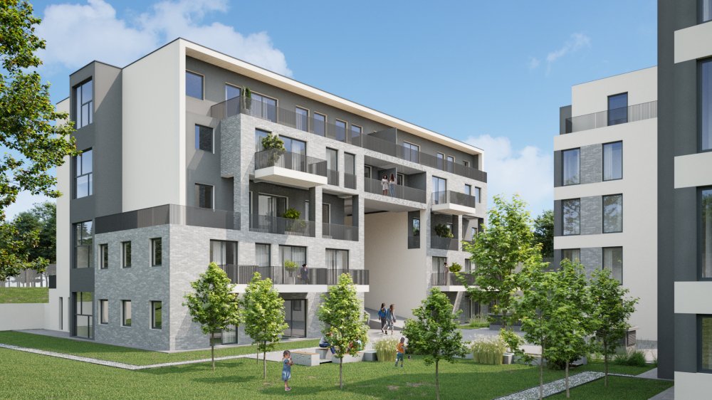 Image new build property condominiums Gatehouse Apartments Heddernheim / Frankfurt am Main