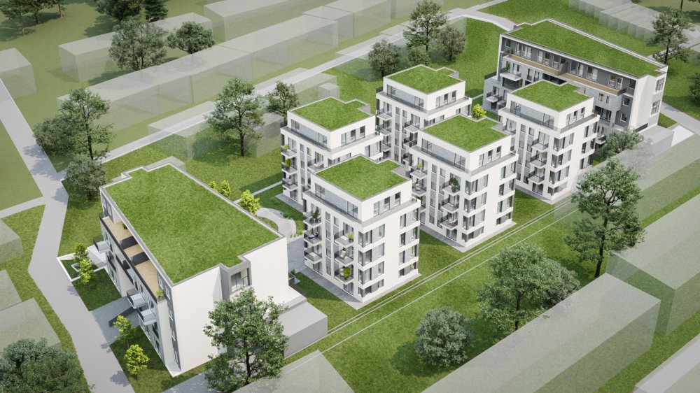 Image new build property condominiums Gatehouse Apartments Heddernheim / Frankfurt am Main
