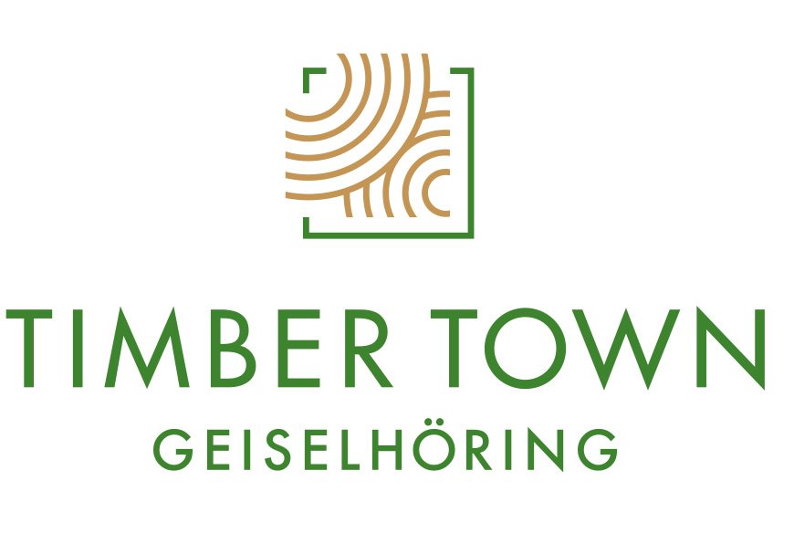Image new build property Timber Town Geiselhöring Doppelhaushälften semi-detached houses