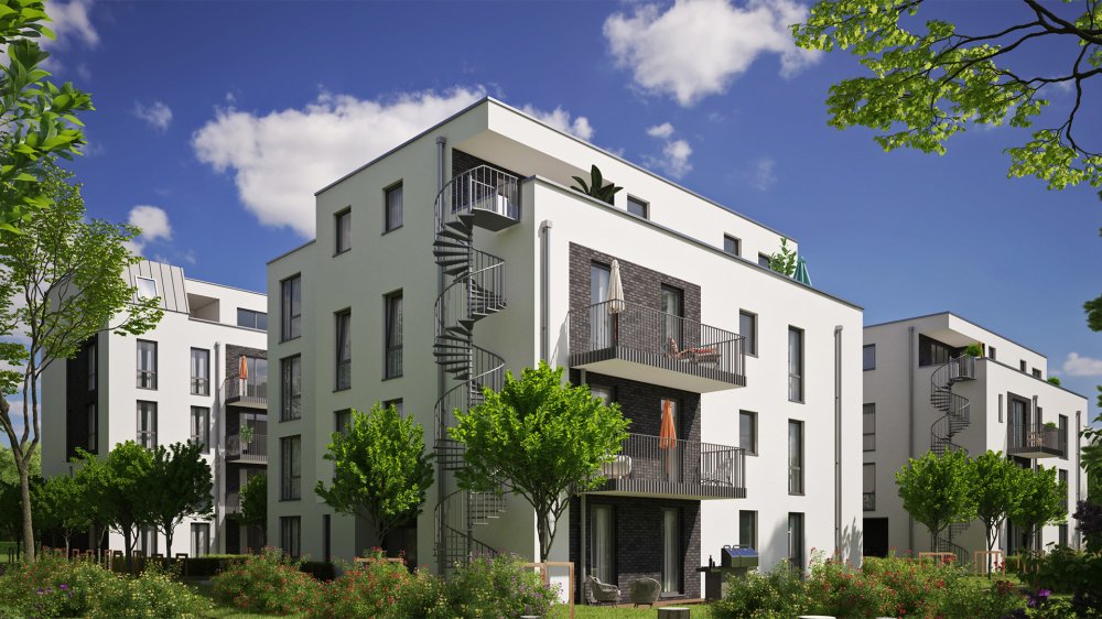 PIER12 | Neubau von 35 Eigentumswohnungen | Dieburger Straße 12, | 60386 Frankfurt am Main / Fechenheim