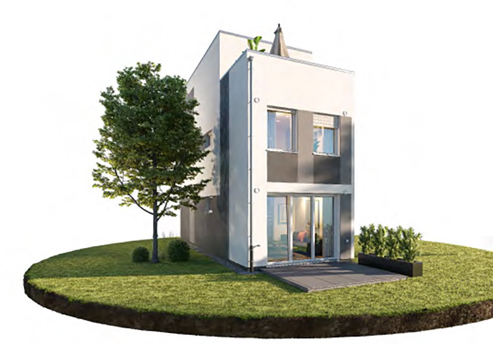 Image new build property condominiums and houses Wacholderweg - St.-Florian-Strasse Butzbach / Frankfurt