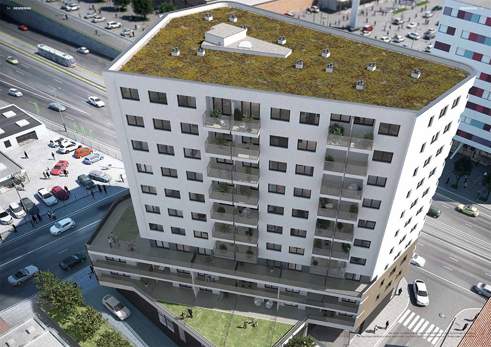 Image new build property Genochplatz 1 Vienna / 22nd district - Donaustadt