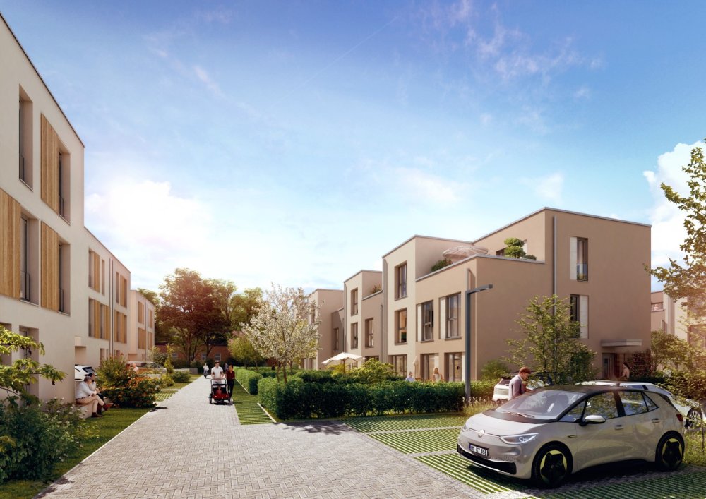 Image new build property houses Variety York Gremmendorf / Munster