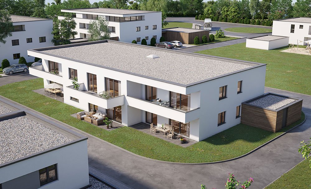 Image new build property condominiums Lindenstrasse 81 Schemmerhofen