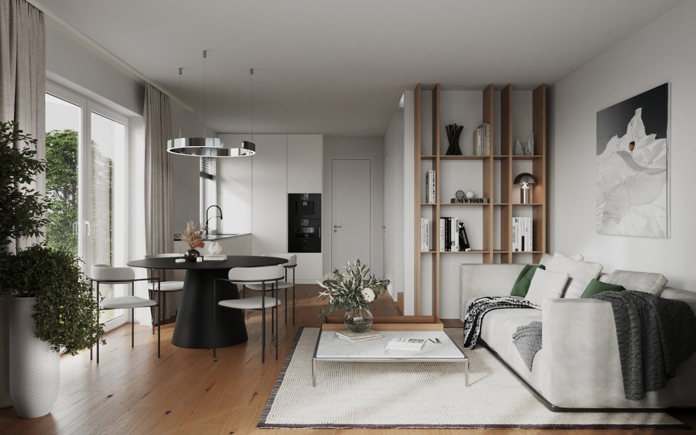 Image new build property Dompfaffenweg Meiendorf / Hamburg