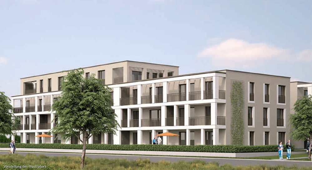 Image new build property Grüner Wohnen Kirchheim „Wohnen am Ortspark