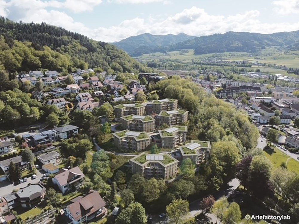 Image new build property condominiums Wohnen an der Sonnenhalde Waldkirch
