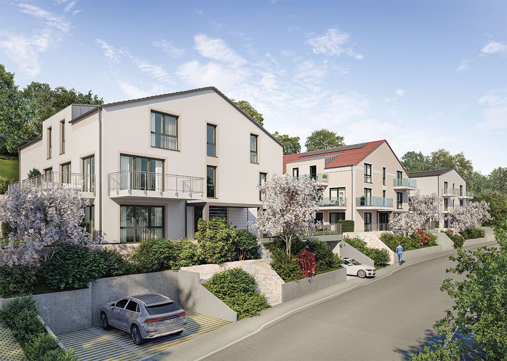 Image new build property condominiums Wohnen am Park Kempten Allgäu