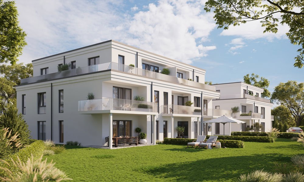 Image new build property condominiums Grabenacker 122-126, Duisburg-Bergheim