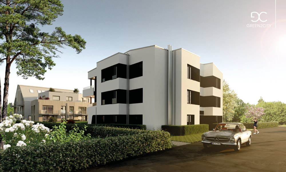 Image new build project condominiums Green2City Metzingen