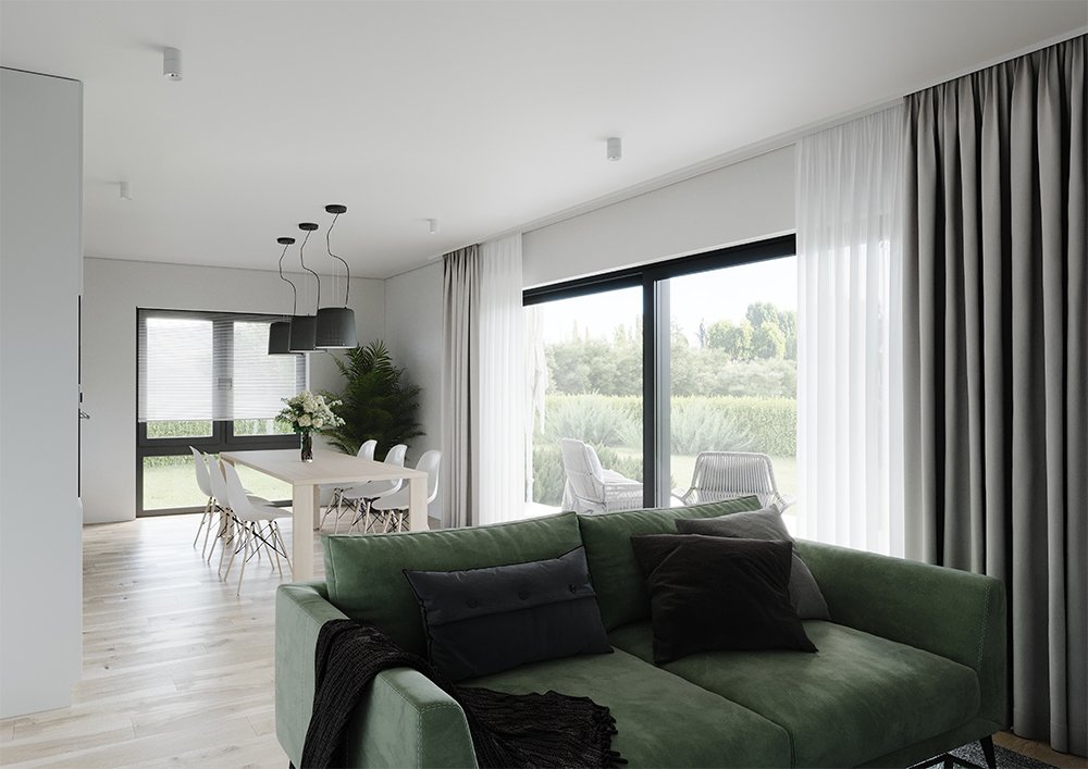 Image new build property An der Heide, Eching (district of Freising)