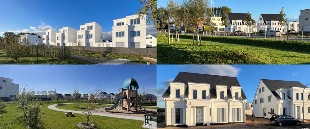 Image new build property detached villas Fuchs & Hase single-family villas, Duisburg