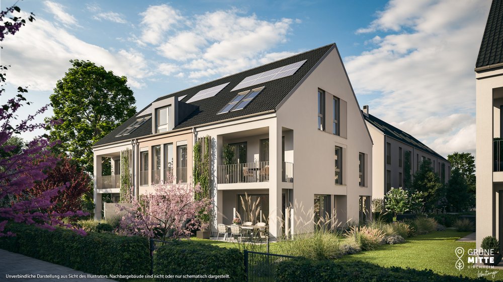 Image new build property GRÜNE MITTE KIRCHHEIM – Westanger – Houses