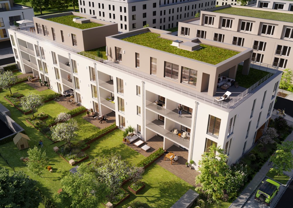 Image new build property condominiums Herzo Base 3 Herzogenaurach