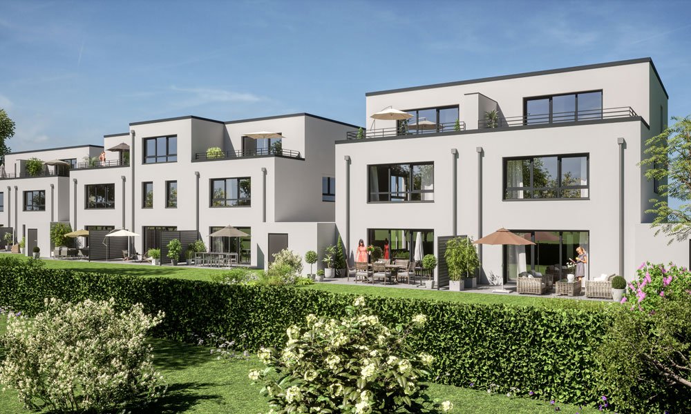 Image new build property houses Wohnen am Montanushof Solingen
