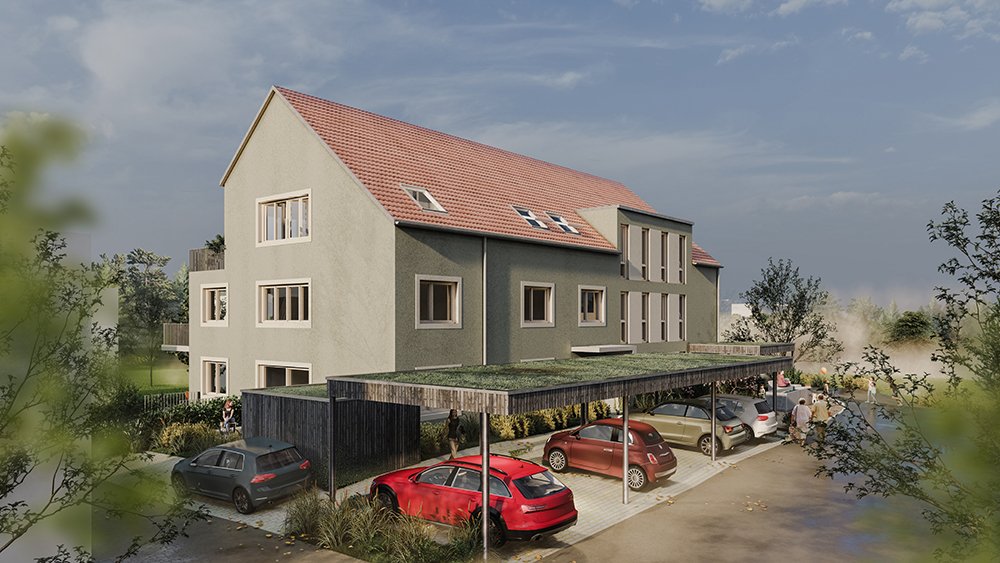 Image new build property condominiums Wohndomizil Grosselfingen Schmiedegasse