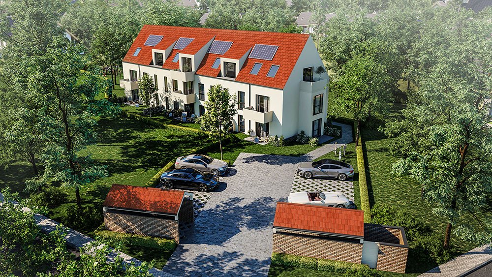 Image new build property condominiums Steinweg Laatzen