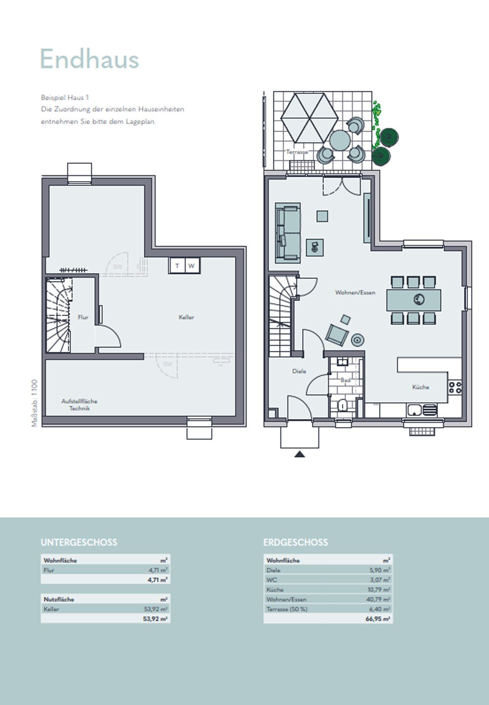Weinberger Gärten Meckenheim (Rhineland) buy new build Terrace house