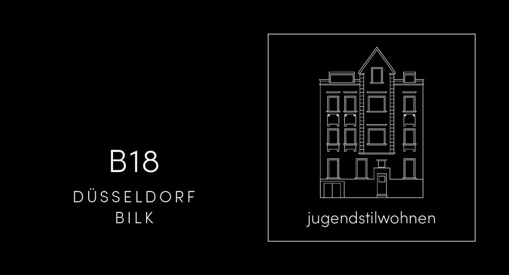 Image new build property B18. Jugendstilwohnen Düsseldorf / Unterbilk
