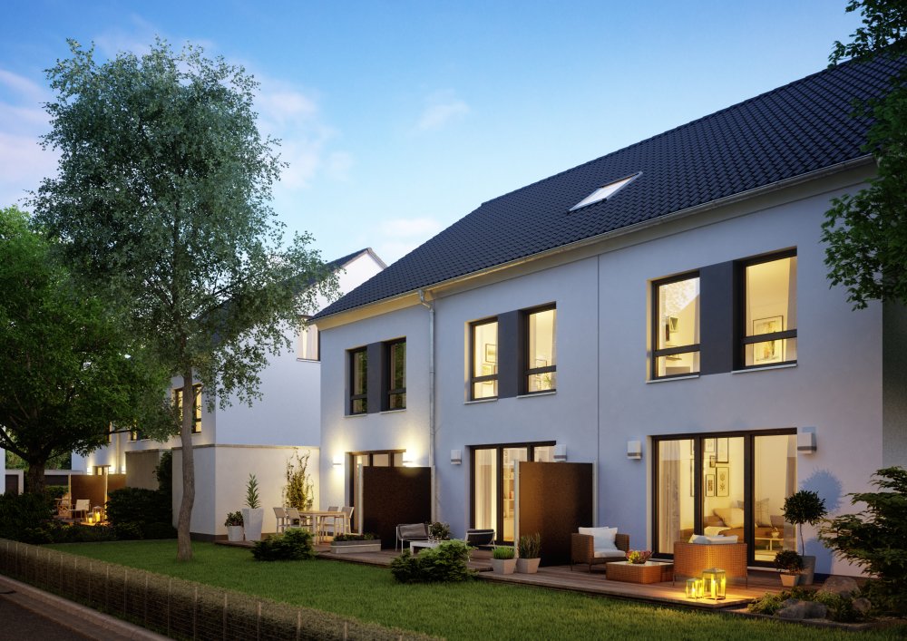 Image new build property houses Hohes Feld Gifhorn