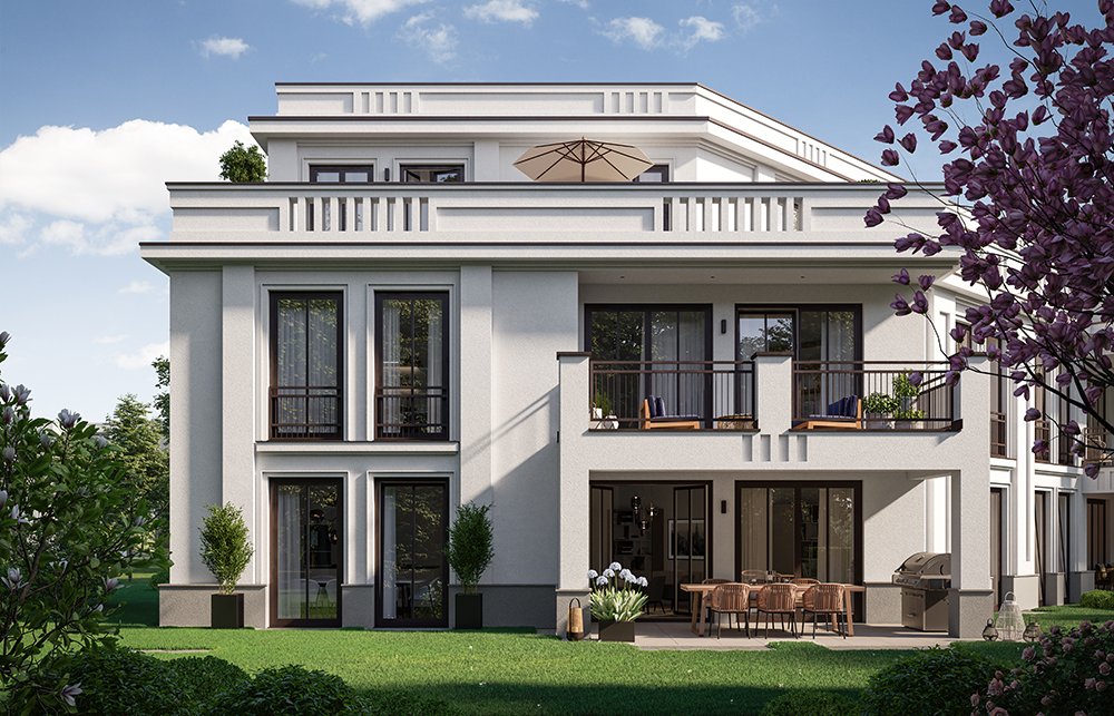 Image new build property HA58 - A solitaire in 1st Isar row Harthauser Straße 58, Munich