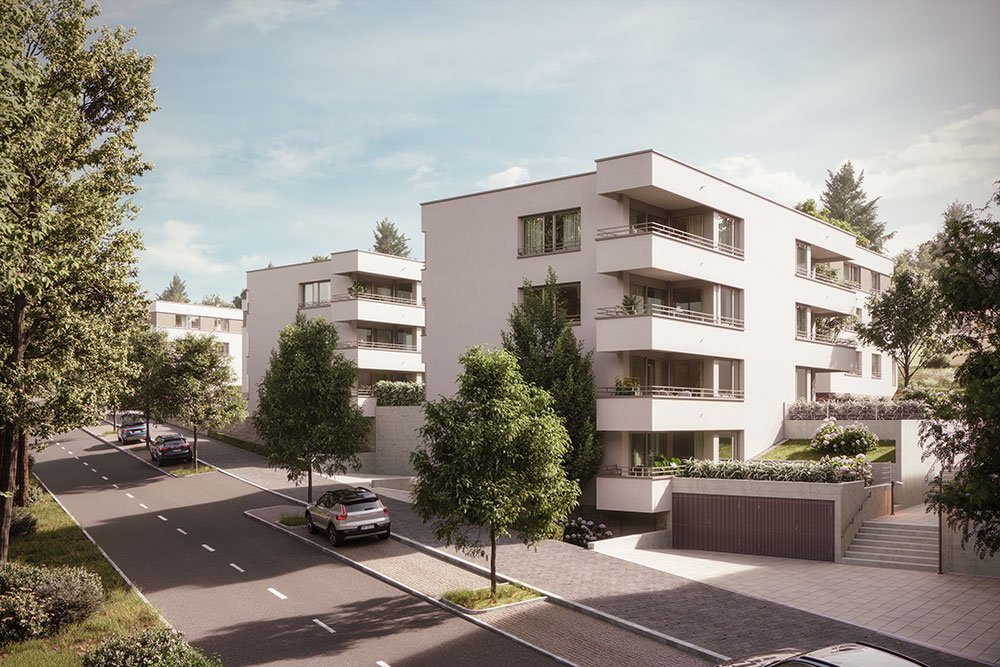 Image new build property condominiums GÄMSENBERG Ludwigsburg