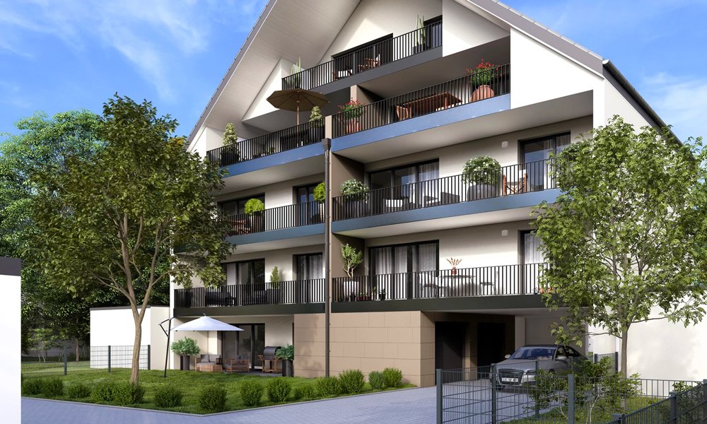 Image new build property condominiums Riestestrasse, Bad Salzuflen