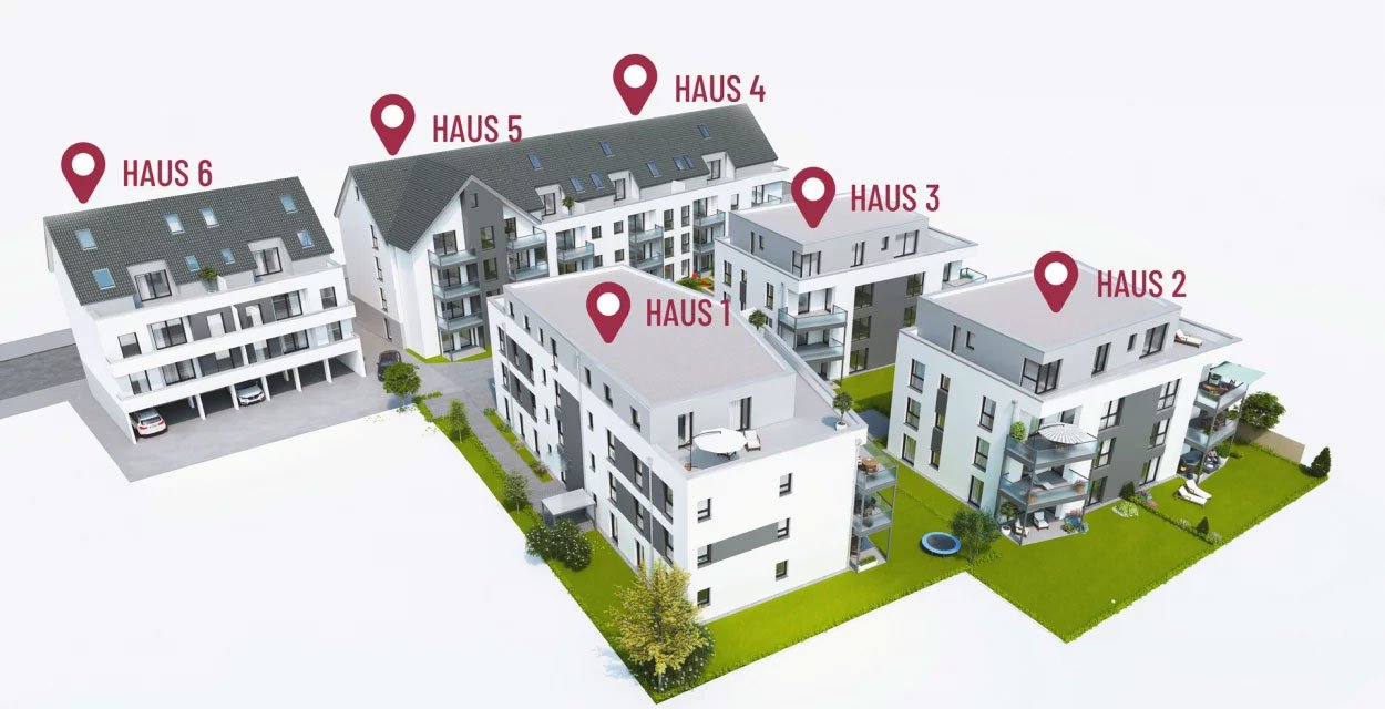 Image new build property condominiums Wilhelm-Kraut, Balingen 
