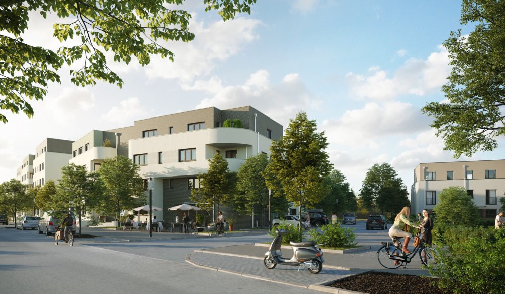 Image new build property apartments Römerquartier 2 - Apartments, Langen in Hesse