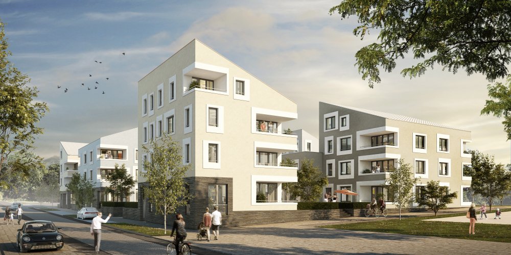 Image new build property Hellwinkel-Terrassen Veilchenweg 2, Wolfsburg