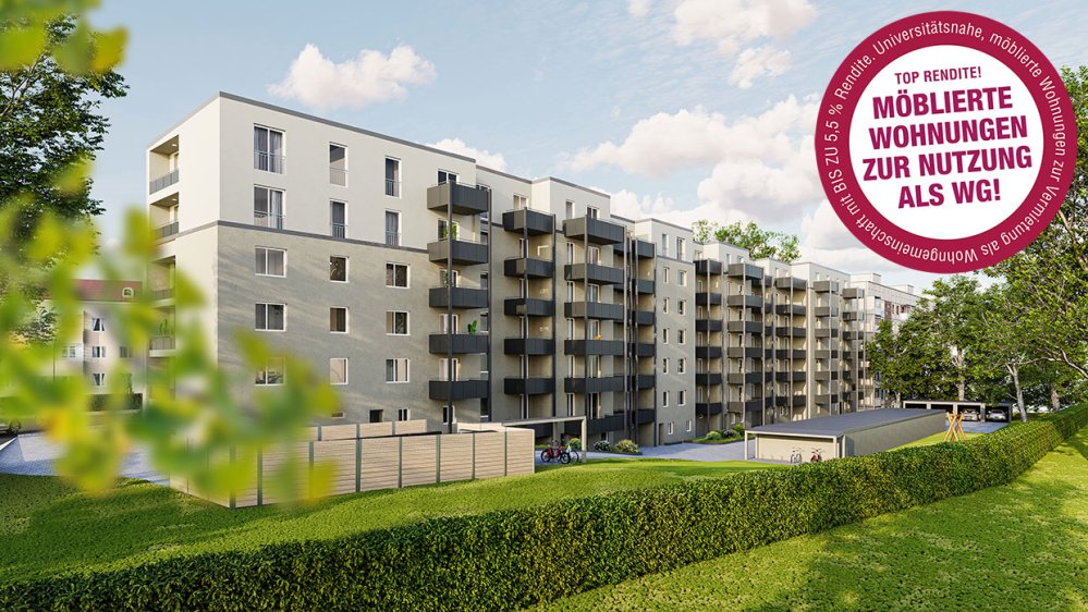 Image renovated property condominiums Von-Richthofen Apartments Augsburg