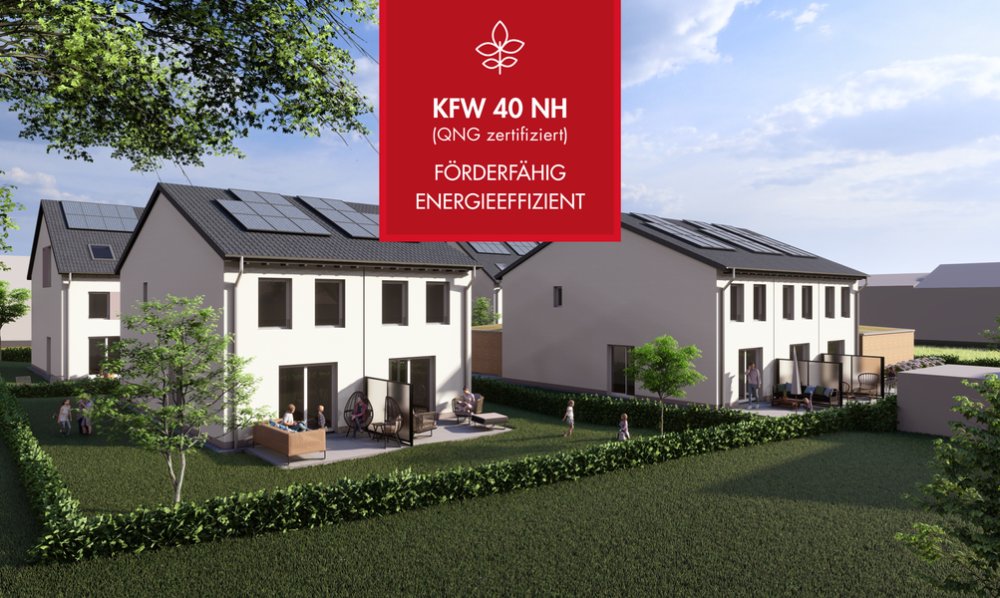 Image new build property houses Haselnussweg Wülfrath