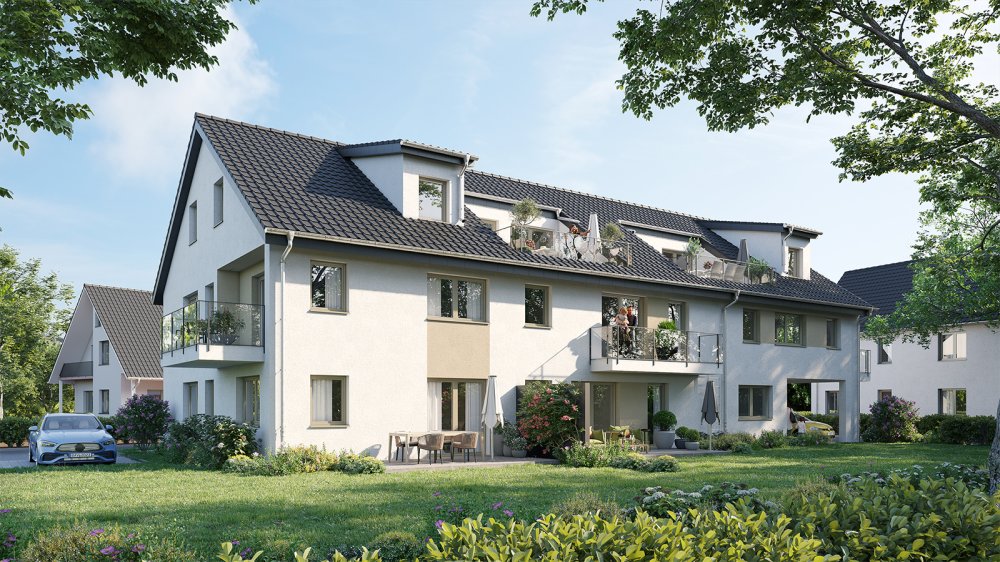 Image new build property condominiums VITALIA SUITEN Obleiweg Erlangen
