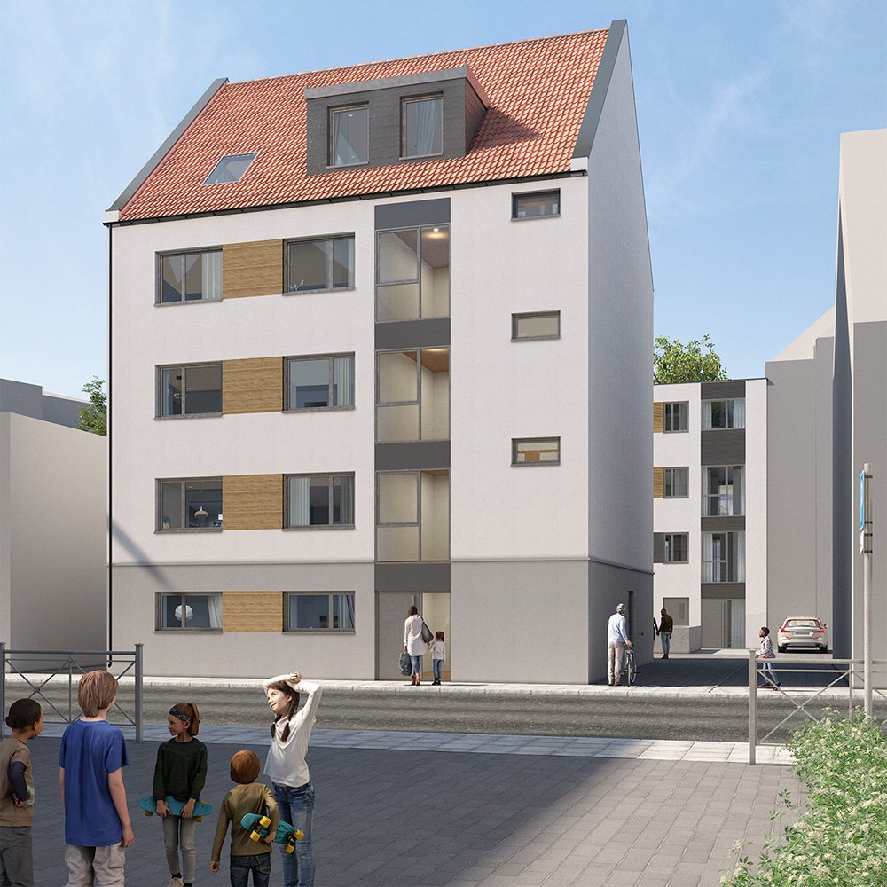 Image new build property Linden MITTENdrin, Hanover