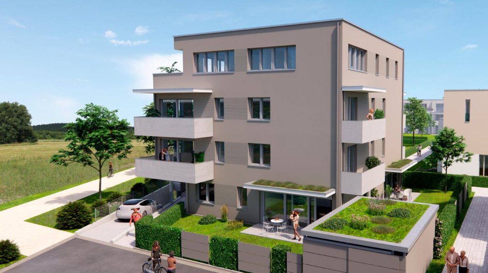 Image new build property condominiums Rieter Bogen Eigentumswohnungen 218 Nuremberg