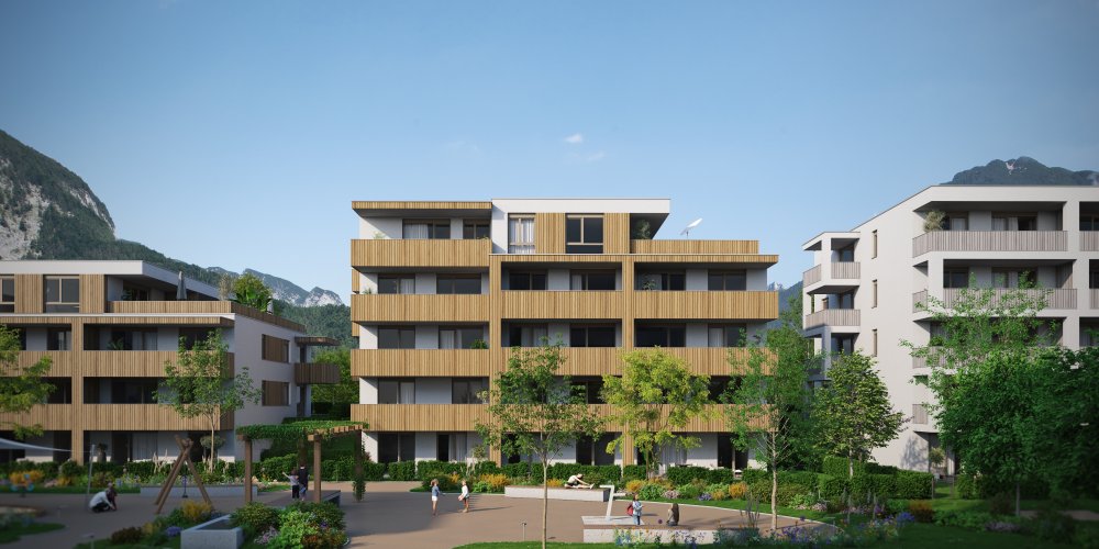 Image new build property Wohnquartier dreh.punkt – Grünes Wohnen im Park