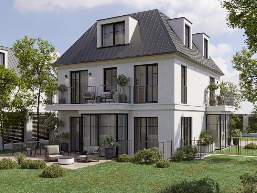 Image new build property semi-detached houses semi-detached houses Bogenhausen-Denning, Munich