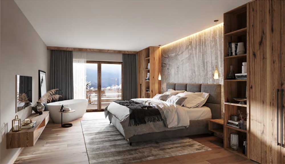 Image new build property apartments Suites Fulpmes Gröbenweg Tirol