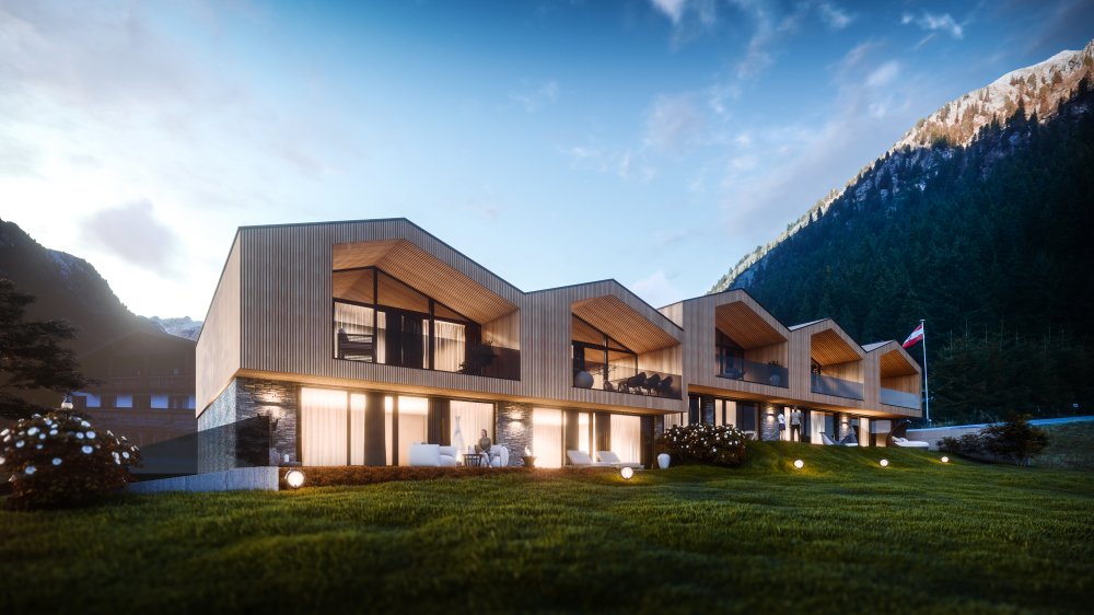 Image new build project Panorama Chalets Pitztal