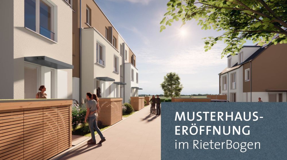 Image new build property Rieter Bogen - terraced houses LUX Käte-Reichert-Straße Nuremberg