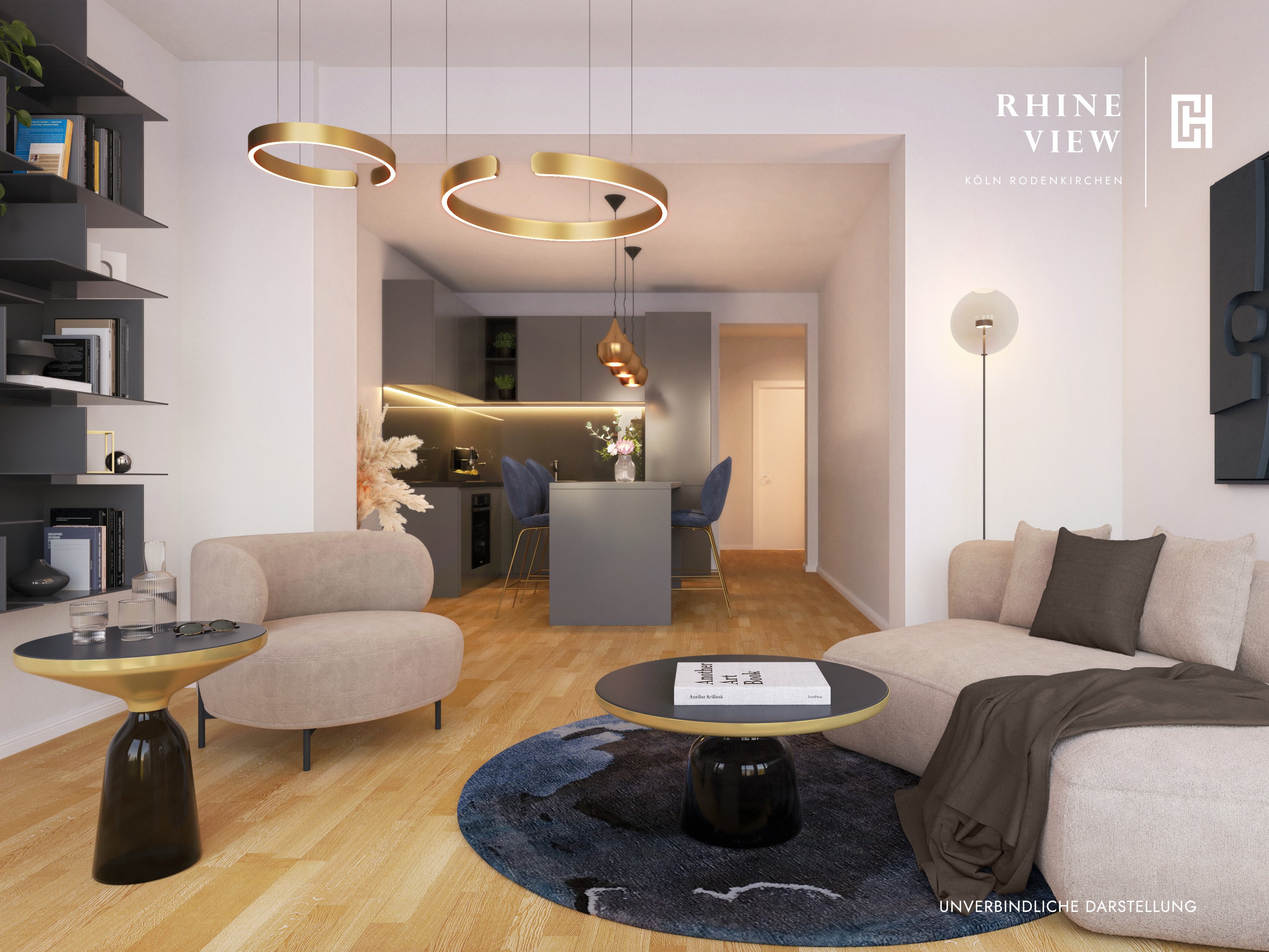 Image new build property Rhineview, Cologne