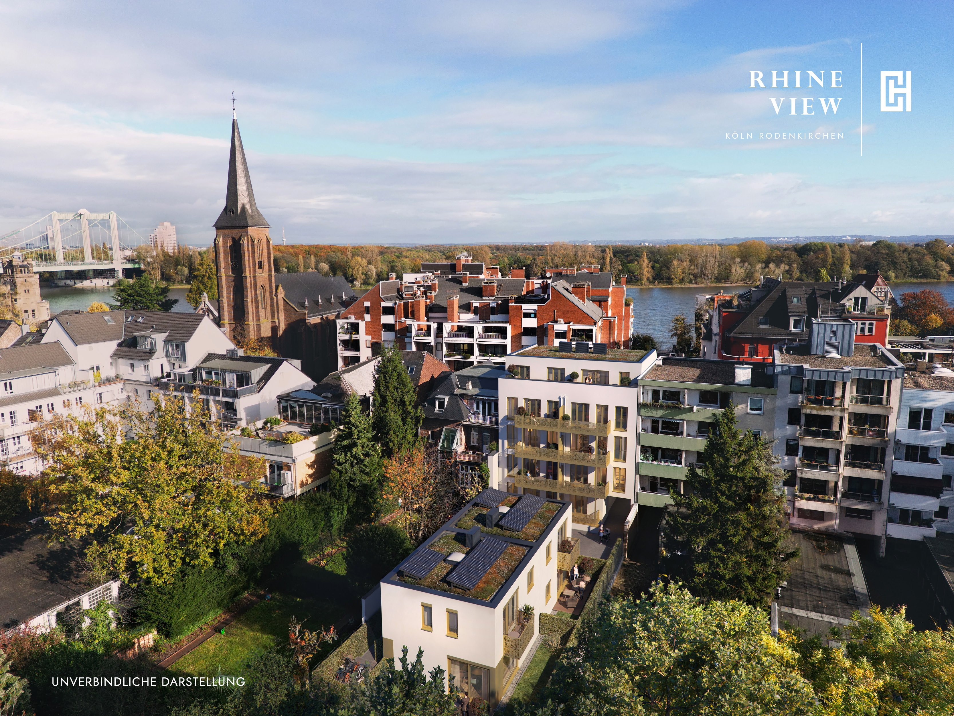 Image new build property Rhineview, Cologne