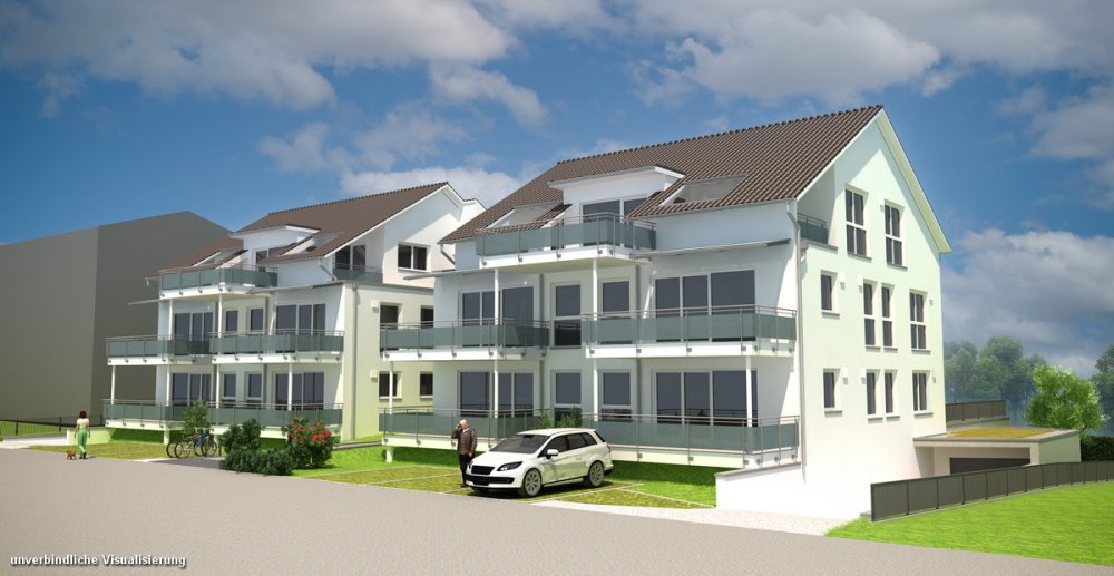 Image new build property condominiums Fritz-Kopp-Straße Immenstaad am Bodensee