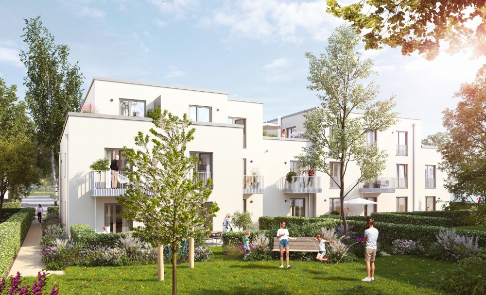 Image new build property condominiums StadtAntilope Hamburg
