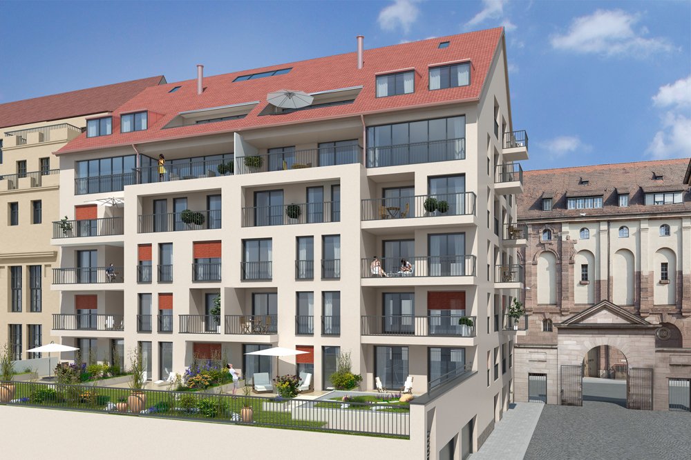 Opernpalais Nuremberg Tafelhof Mkk Wohnpark New Build