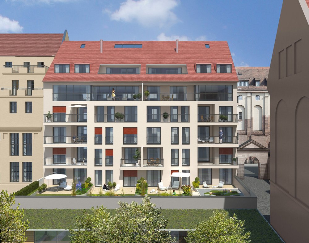 Opernpalais Nuremberg Tafelhof Mkk Wohnpark New Build