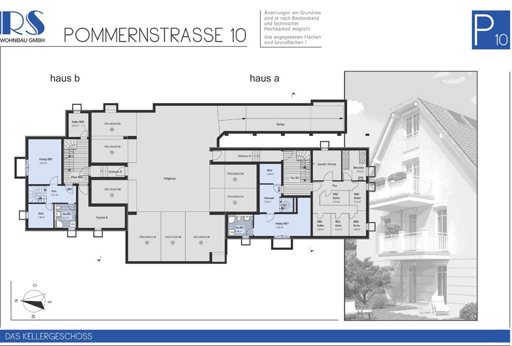 Stadtvillen Pommernstraße MunichMilbertshofen buy new build