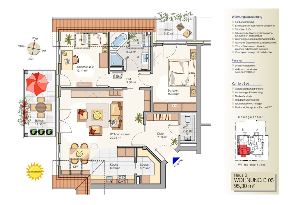 Wilhelmstraße Haßloch - Hassloch - buy new build Condominium
