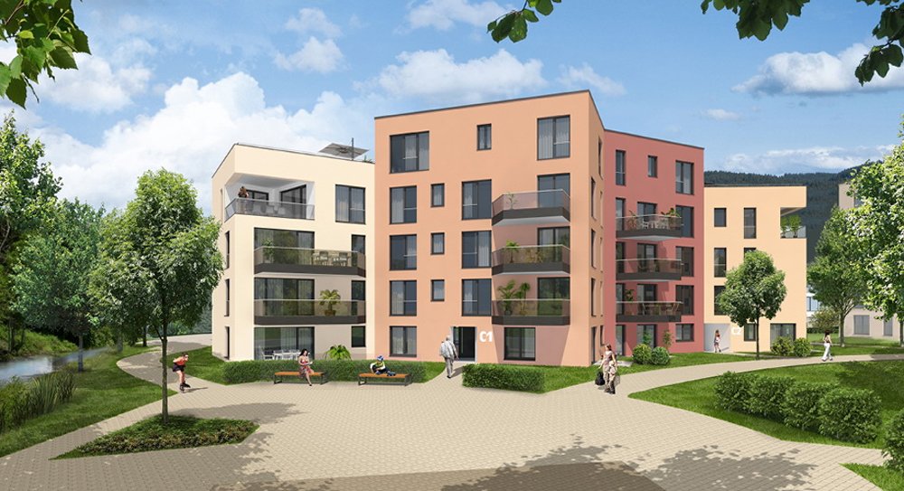 Oberes Albgrün Ettlingen Ettlingen buy new build Condominium